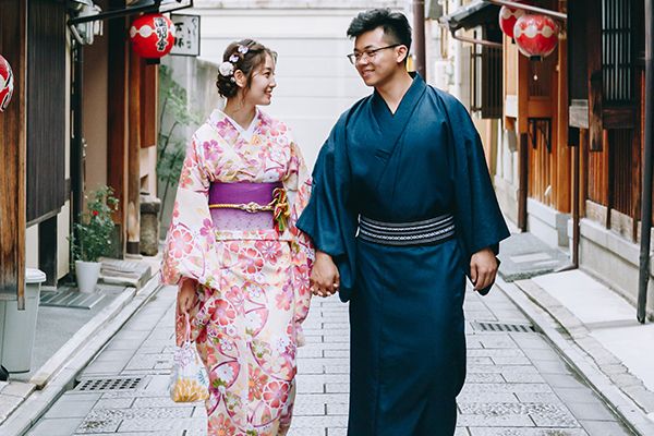 Kimono for gentlemen