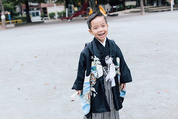 Premier Boys’ Umanori Hakama Kimono Plan