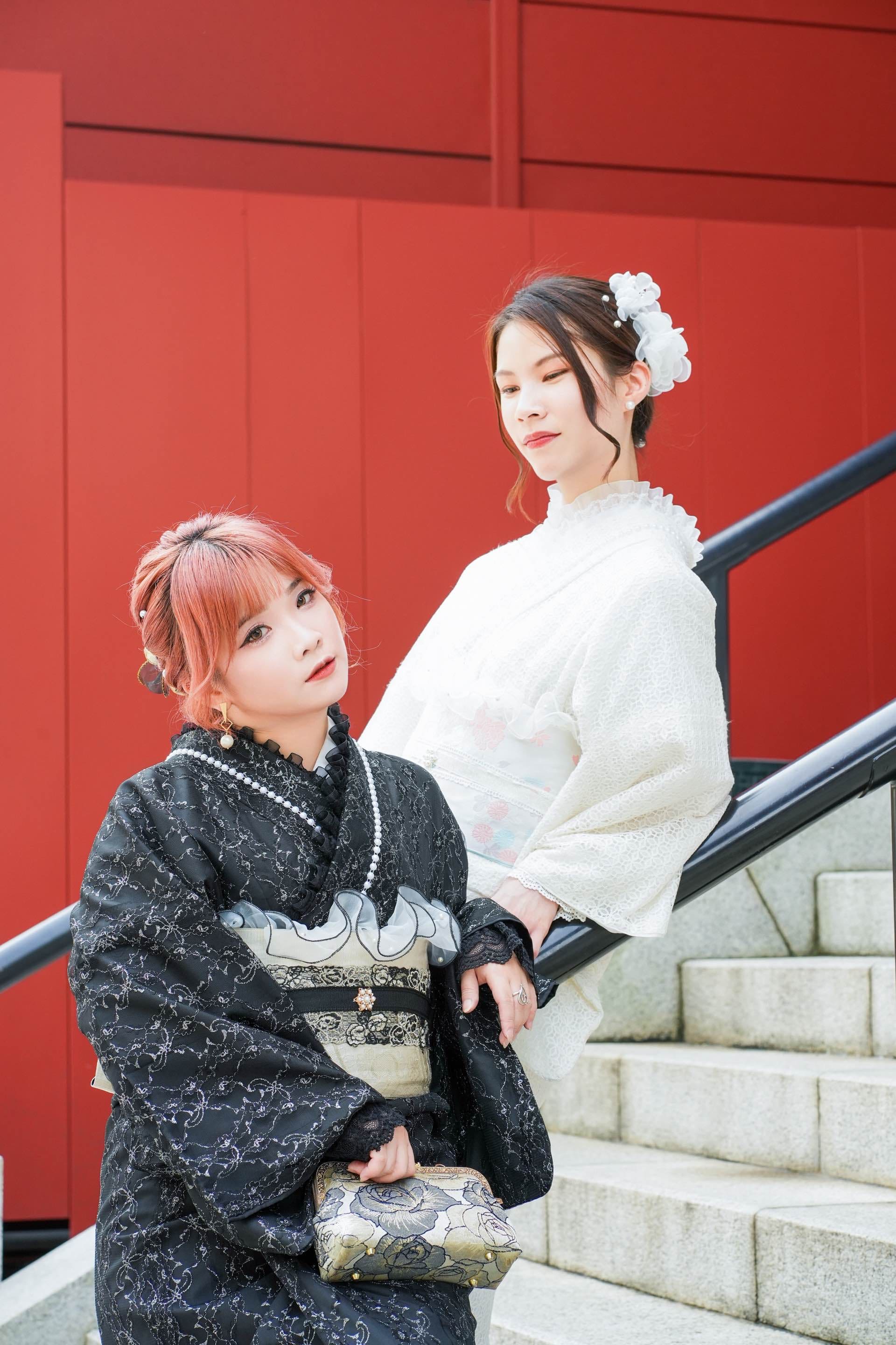 雙人和洋和服方案(含髮型)